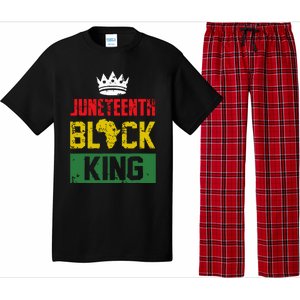 Juneteenth Black King Nutritional Facts Boy Juneteenth Pajama Set