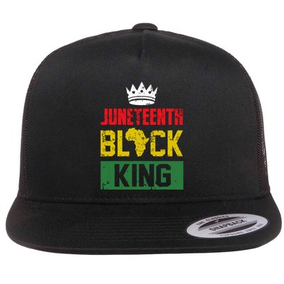Juneteenth Black King Nutritional Facts Boy Juneteenth Flatbill Hat