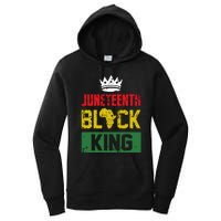 Juneteenth Black King Nutritional Facts Boy Juneteenth Women's Pullover Hoodie