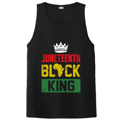 Juneteenth Black King Nutritional Facts Boy Juneteenth PosiCharge Competitor Tank