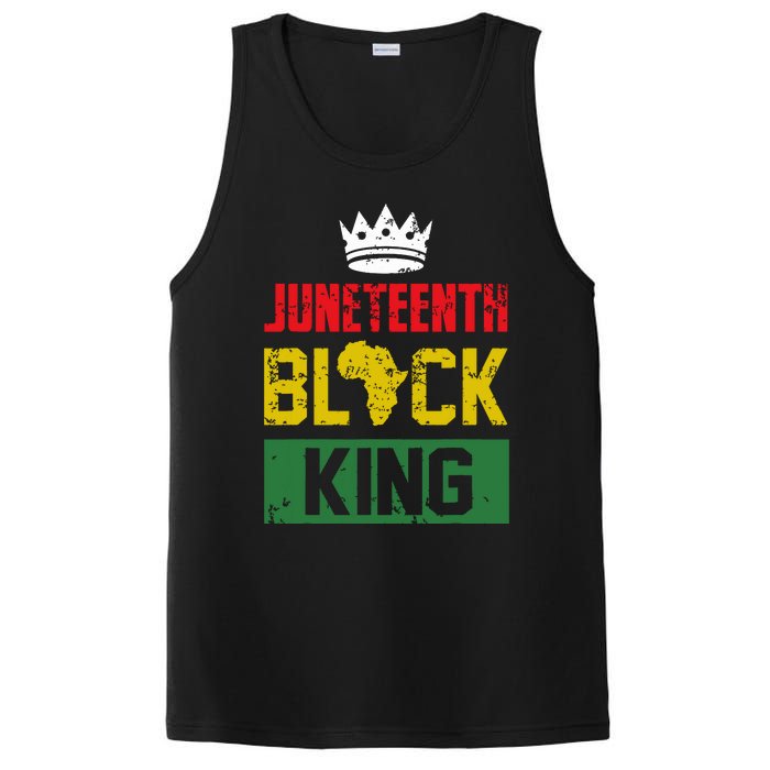 Juneteenth Black King Nutritional Facts Boy Juneteenth PosiCharge Competitor Tank