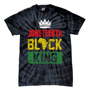 Juneteenth Black King Nutritional Facts Boy Juneteenth Tie-Dye T-Shirt