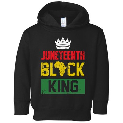 Juneteenth Black King Nutritional Facts Boy Juneteenth Toddler Hoodie