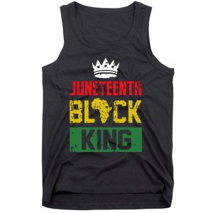 Juneteenth Black King Nutritional Facts Boy Juneteenth Tank Top