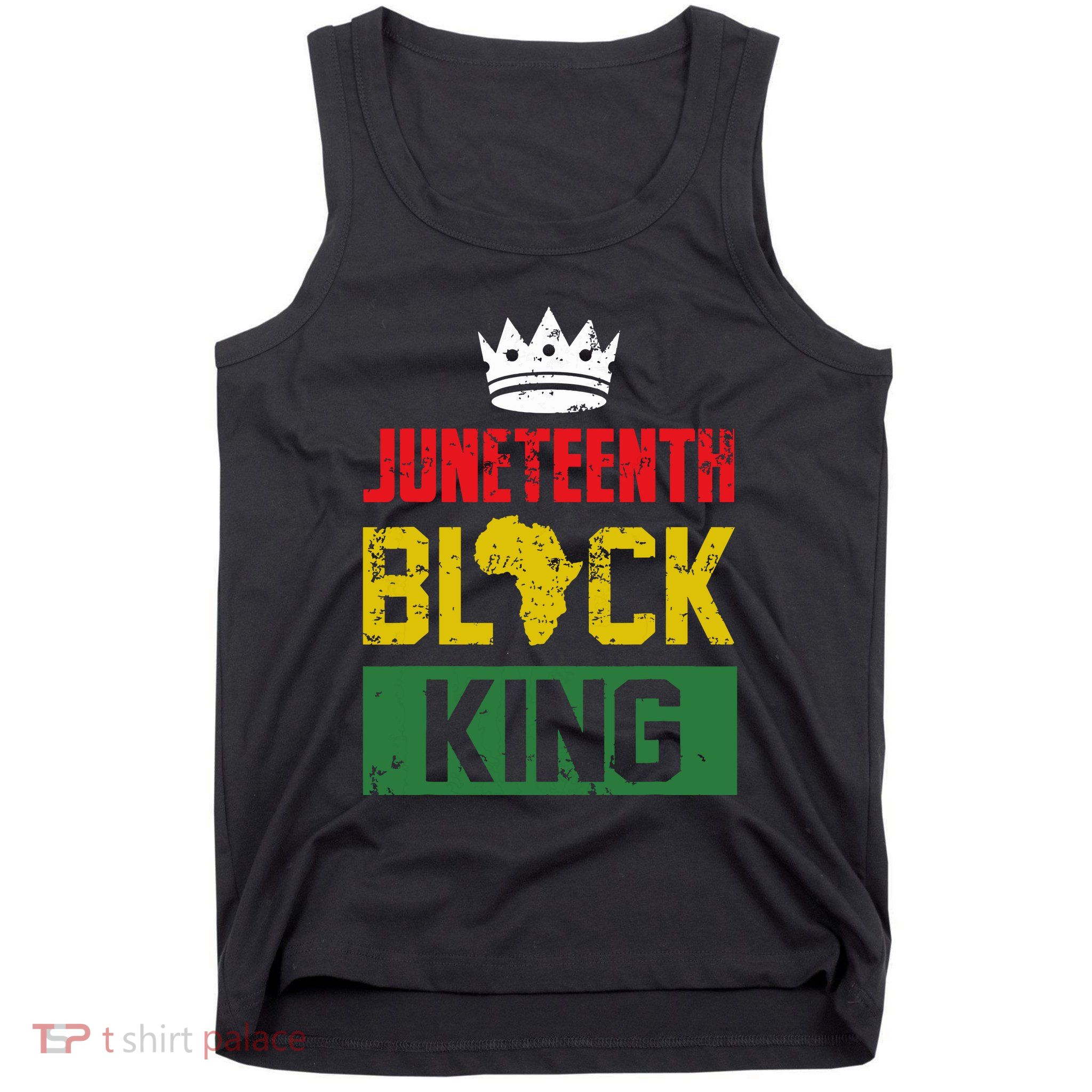 Juneteenth Black King Nutritional Facts Boy Juneteenth Tank Top