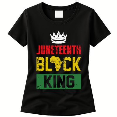 Juneteenth Black King Nutritional Facts Boy Juneteenth Womens T-Shirt