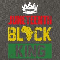 Juneteenth Black King Nutritional Facts Boy Juneteenth Cotton Canvas Backpack