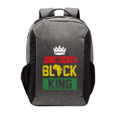 Juneteenth Black King Nutritional Facts Boy Juneteenth Vector Backpack