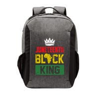 Juneteenth Black King Nutritional Facts Boy Juneteenth Vector Backpack