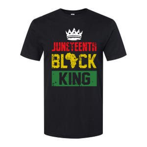 Juneteenth Black King Nutritional Facts Boy Juneteenth Softstyle CVC T-Shirt