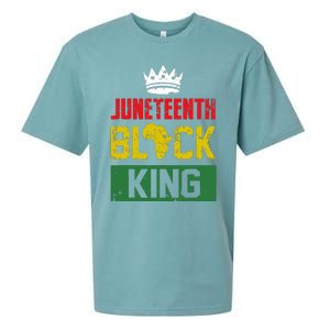 Juneteenth Black King Nutritional Facts Boy Juneteenth Sueded Cloud Jersey T-Shirt