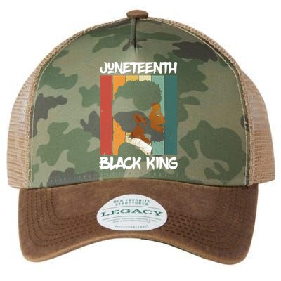 Juneteenth Black King African American Father Black Dad Gift Legacy Tie Dye Trucker Hat