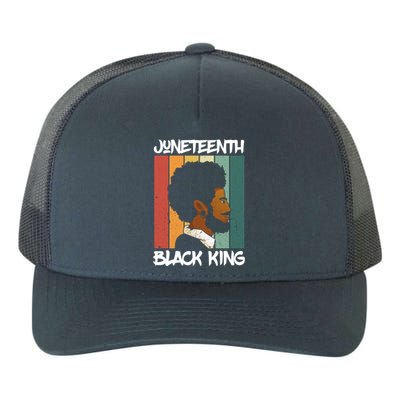 Juneteenth Black King African American Father Black Dad Gift Yupoong Adult 5-Panel Trucker Hat