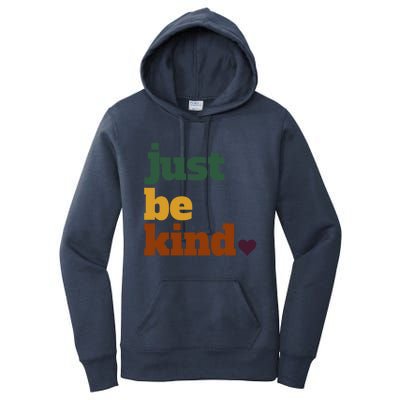 Just Be Kind Gift Women's Pullover Hoodie