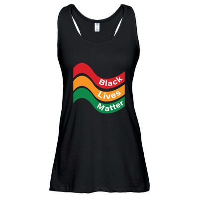 Juneteenth Black Live Matter For Black History Month African American Ladies Essential Flowy Tank