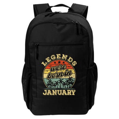 January Birthday Legends Were Born In January Backpack