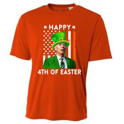 Joe Biden Leprechaun Happy 4th Of Easter Funny Patricks Day Gift Cooling Performance Crew T-Shirt