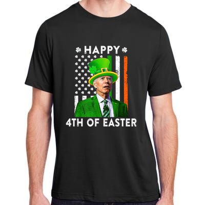 Joe Biden Leprechaun Happy 4th Of Easter Funny Patricks Day Gift Adult ChromaSoft Performance T-Shirt