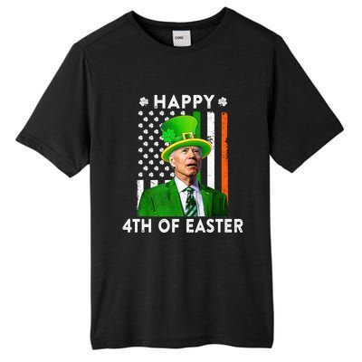 Joe Biden Leprechaun Happy 4th Of Easter Funny Patricks Day Gift Tall Fusion ChromaSoft Performance T-Shirt