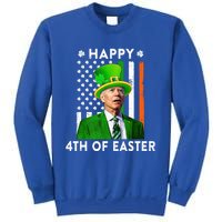 Joe Biden Leprechaun Happy 4th Of Easter Funny Patricks Day Gift Sweatshirt