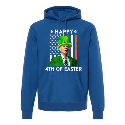 Joe Biden Leprechaun Happy 4th Of Easter Funny Patricks Day Gift Premium Hoodie