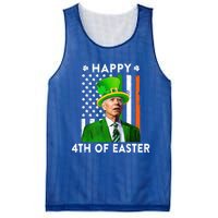 Joe Biden Leprechaun Happy 4th Of Easter Funny Patricks Day Gift Mesh Reversible Basketball Jersey Tank