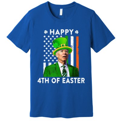 Joe Biden Leprechaun Happy 4th Of Easter Funny Patricks Day Gift Premium T-Shirt