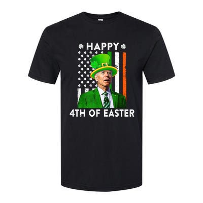 Joe Biden Leprechaun Happy 4th Of Easter Funny Patricks Day Gift Softstyle CVC T-Shirt