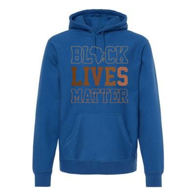 Juneteenth Black Lives Matter Blm Black History Funny Gift Premium Hoodie