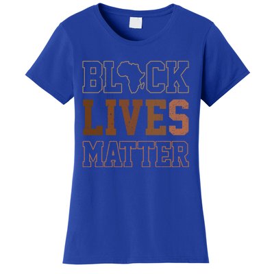 Juneteenth Black Lives Matter Blm Black History Funny Gift Women's T-Shirt