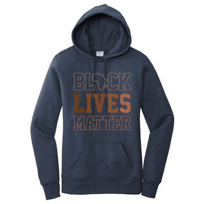 Juneteenth Black Lives Matter Blm Black History Funny Gift Women's Pullover Hoodie