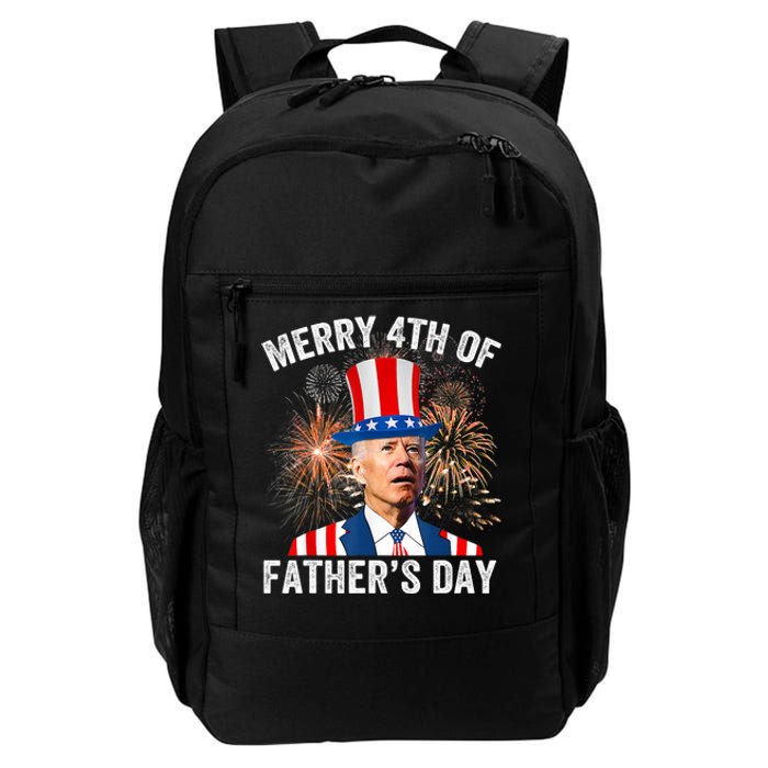 Joe Biden Merry 4th Of Father's Day Funny 4th Of July Daily Commute Backpack