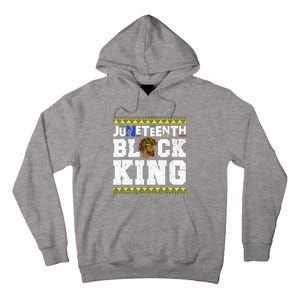 Juneteenth Black Melanin King History Month African Tall Hoodie