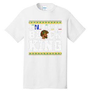 Juneteenth Black Melanin King History Month African Tall T-Shirt