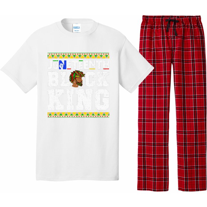 Juneteenth Black Melanin King History Month African Pajama Set