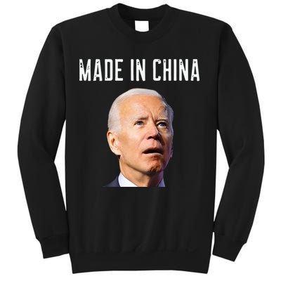 Joe Biden Made In China Joe Biden Is An Idiot Sweatshirt