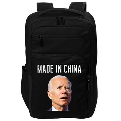 Joe Biden Made In China Joe Biden Is An Idiot Impact Tech Backpack