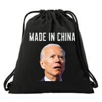 Joe Biden Made In China Joe Biden Is An Idiot Drawstring Bag