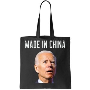 Joe Biden Made In China Joe Biden Is An Idiot Tote Bag