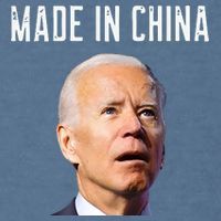 Joe Biden Made In China Joe Biden Is An Idiot Garment-Dyed Sweatshirt