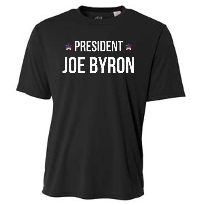 Joe Byron Meme President Cooling Performance Crew T-Shirt