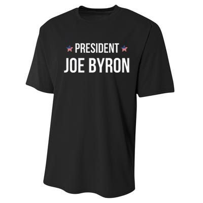 Joe Byron Meme President Performance Sprint T-Shirt