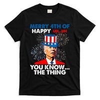Joe Biden Merry 4th Of You Know The Thing 4th Of July T-Shirt