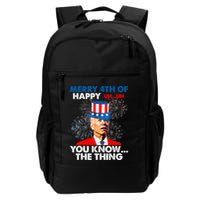 Joe Biden Merry 4th Of You Know The Thing 4th Of July Backpack