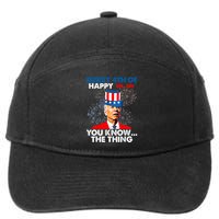 Joe Biden Merry 4th Of You Know The Thing 4th Of July 7-Panel Snapback Hat