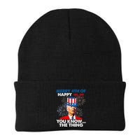 Joe Biden Merry 4th Of You Know The Thing 4th Of July Beanie
