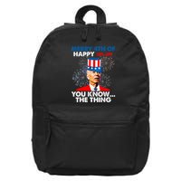 Joe Biden Merry 4th Of You Know The Thing 4th Of July 16 in Basic Backpack