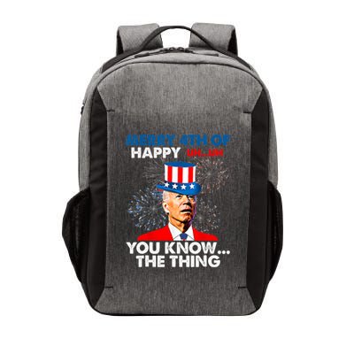 Joe Biden Merry 4th Of You Know The Thing 4th Of July Vector Backpack