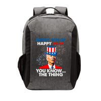 Joe Biden Merry 4th Of You Know The Thing 4th Of July Vector Backpack