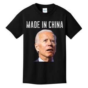 Joe Biden Made In China Joe Biden Is An Idiot Kids T-Shirt